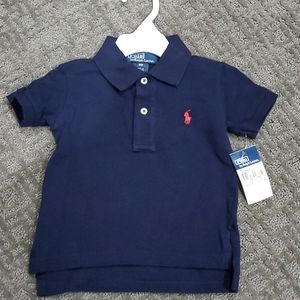 Polo Ralph Lauren 9M Navy Blue Boys Polo Shirt